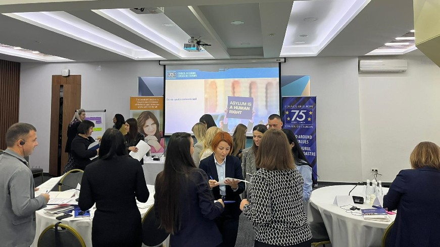 Training on the protection of migrant, refugee, and asylum-seeking women from violence in the Republic of Moldova