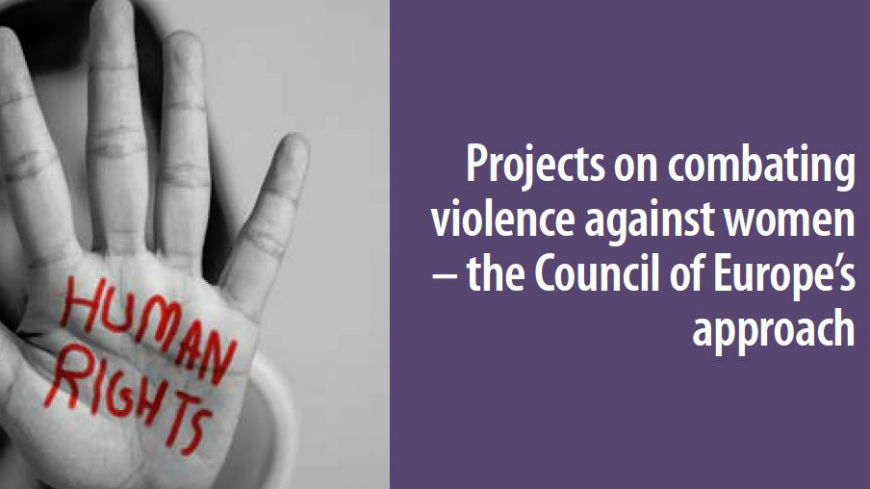 Showcasing projects on combating violence against women