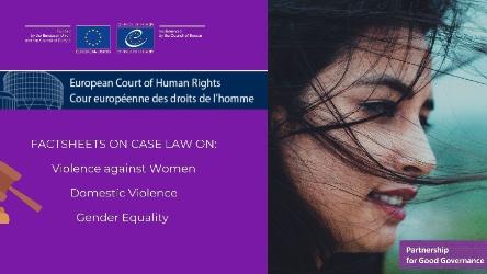 Factsheets on case law of the ECHR on violence against women, domestic violence and gender equality in Azerbaijani