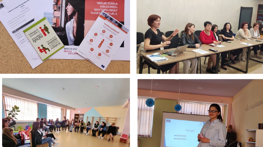 Civil society raises awareness on the Convention on preventing and combating violence against women and domestic violence in Armenia