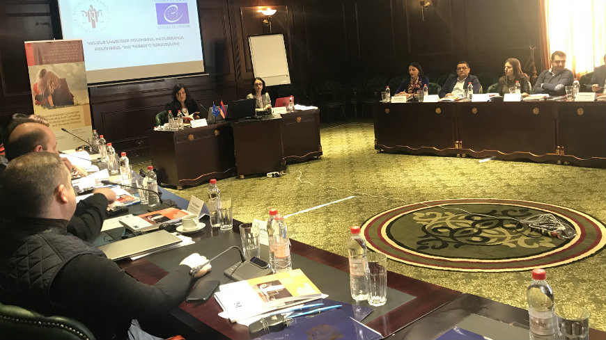 New face-to-face course on violence against women for legal professionals developed in Armenia