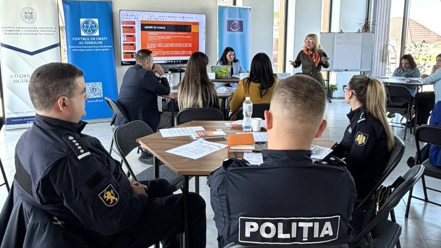 Training of justice sector professionals on examining crimes of violence against women and domestic violence held in Cahul