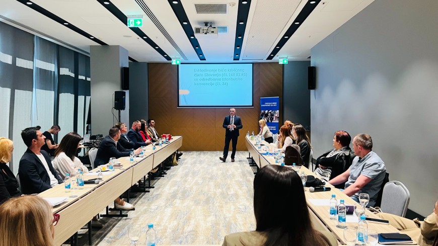Supporting initiatives in Republika Srpska to align the legislative framework with the Istanbul Convention on the definition of sexual violence
