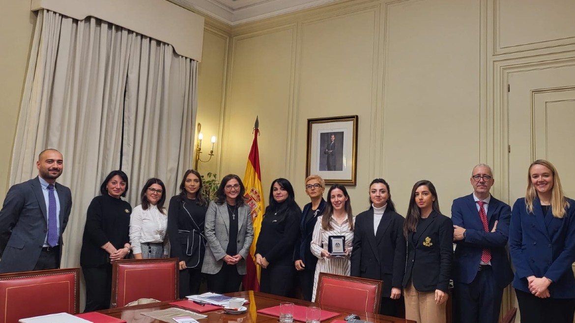 Visite d'étude des autorités azerbaïdjanaises en Espagne sur la violence à l’égard des femmes