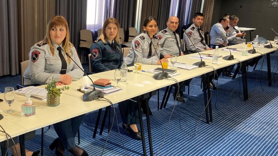 Police officers of Armenia enhance their knowledge on combating violence against women and domestic violence