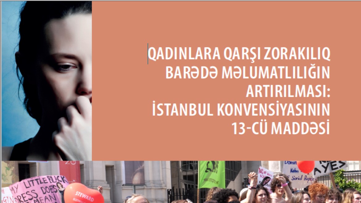 New publication available in Azerbaijani on Article 13 of the Istanbul Convention