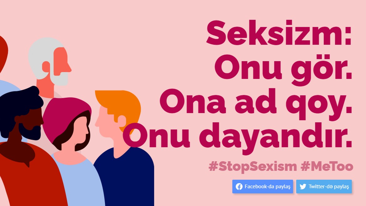 La brochure sur la prévention et la lutte contre le sexisme est désormais disponible en azerbaïdjanais