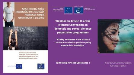 Explaining the articles of the Istanbul Convention in Azerbaijan