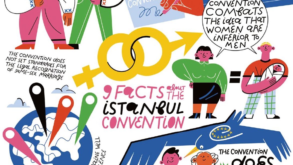 Learn about myths and facts about the Istanbul Convention in Ukraine