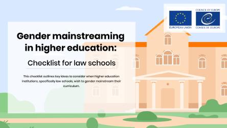 Webinar “Gender Mainstreaming Law Schools’ Curricula”