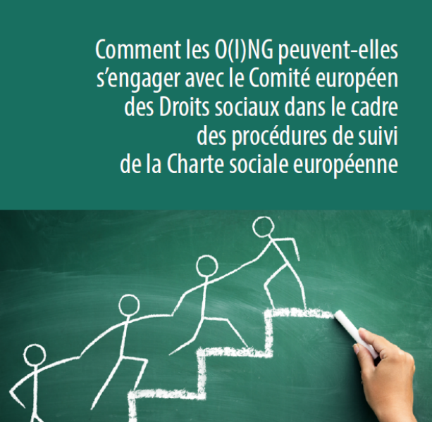 How can (I)NGOs engage with the European Committee of Social Rights under the monitoring procedures of the European Social Charter