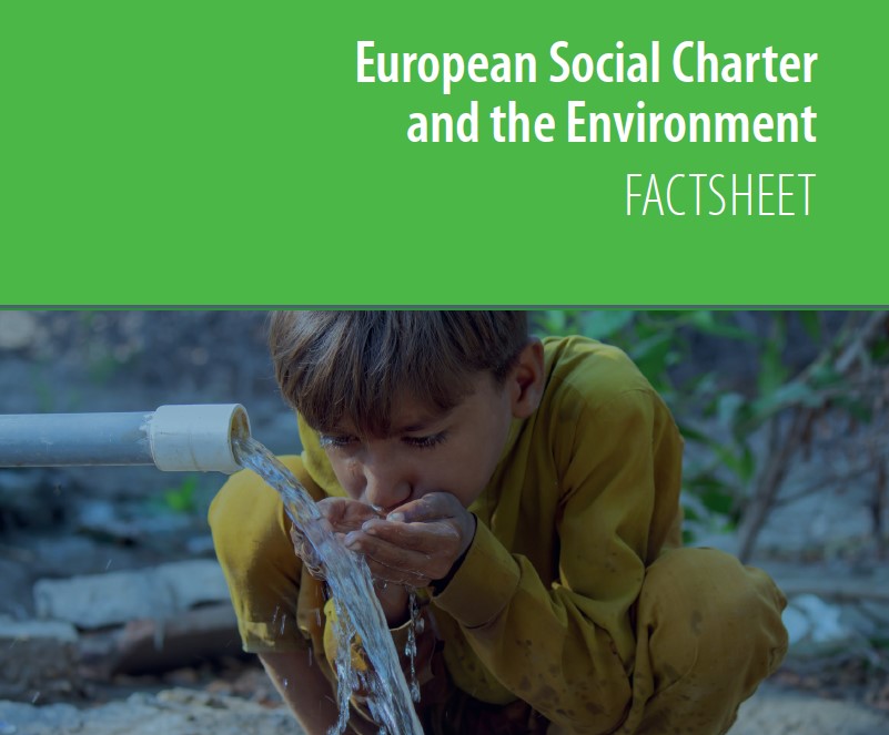 La Charte sociale européenne et l'environnement