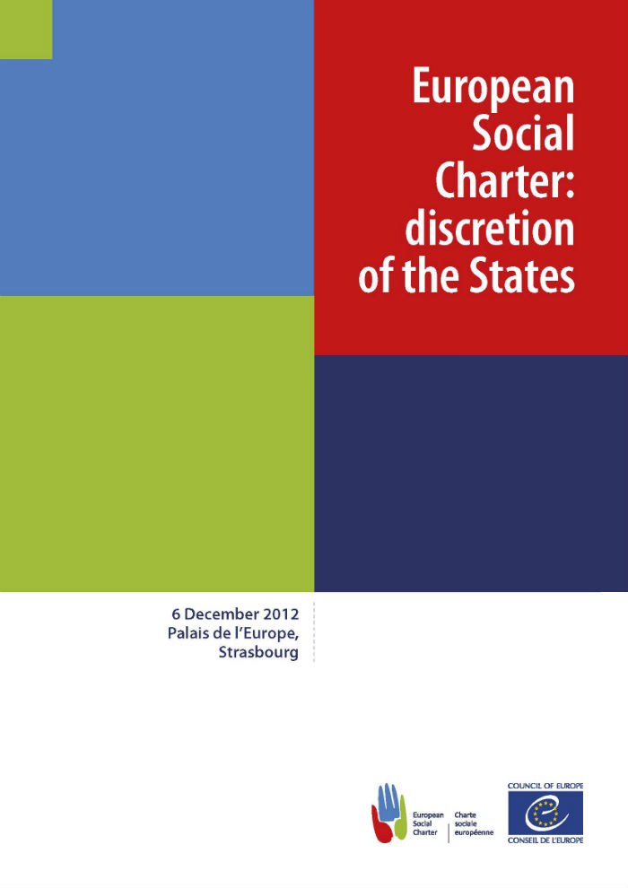 Charte sociale européenne: marge d’appréciation des Etats