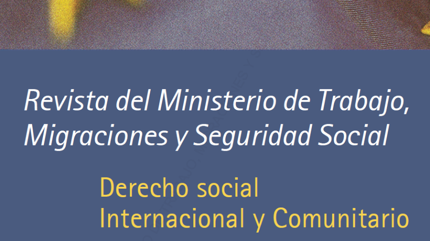 La Charte sociale européenne dans la revue du Ministère espagnol du travail, des migrations et de la sécurité sociale
