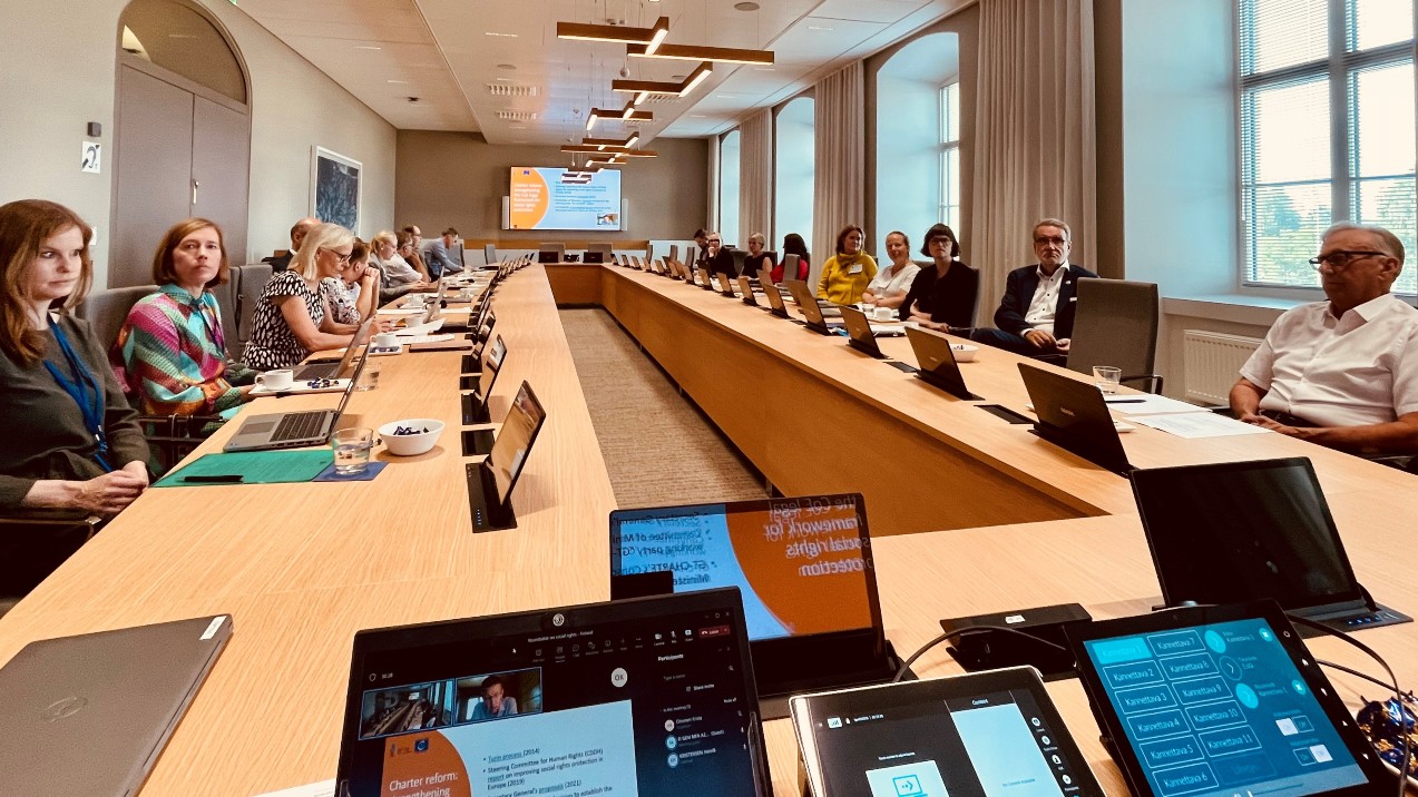 Roundtable discussion on the implementation of the European Social Charter in Finland