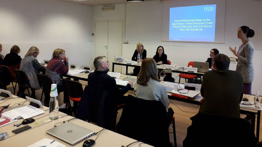 Training on the application of the European Code of Social Security and ILO Social Security Standards