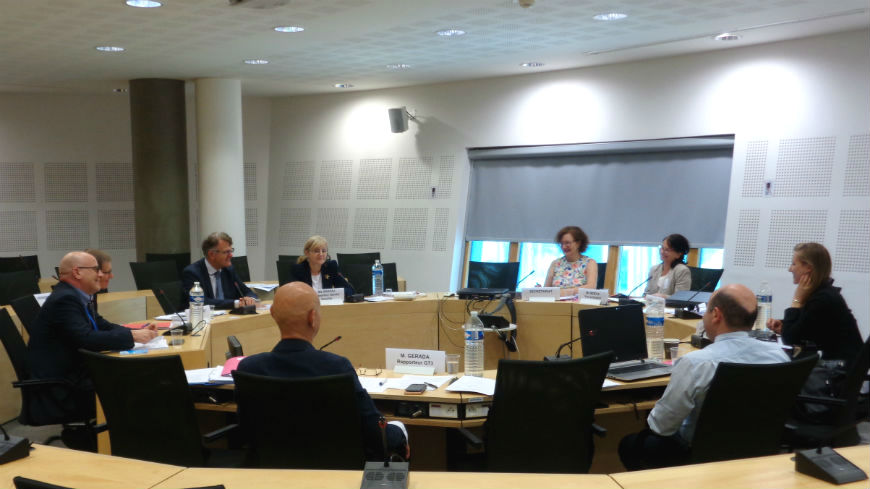 Meeting of the PECS Vice-Chair, the Rapporteurs of the Working Groups and the Gender Equality Rapporteur