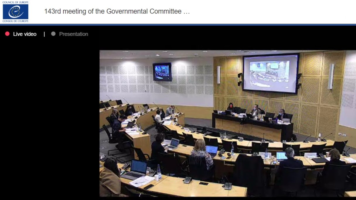 143rd meeting of the Governmental Committee of the European Social Charter and the European Code of Social Security