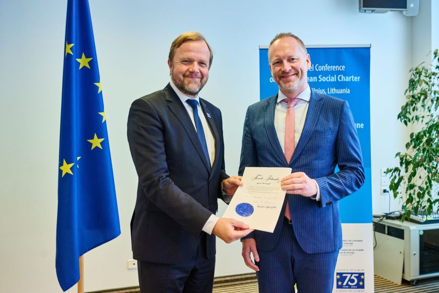 L'Islande ratifie la Charte sociale européenne révisée