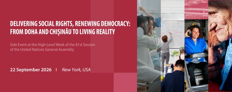 Delivering Social Rights, Renewing Democracy: From Doha and Chișinău to living reality