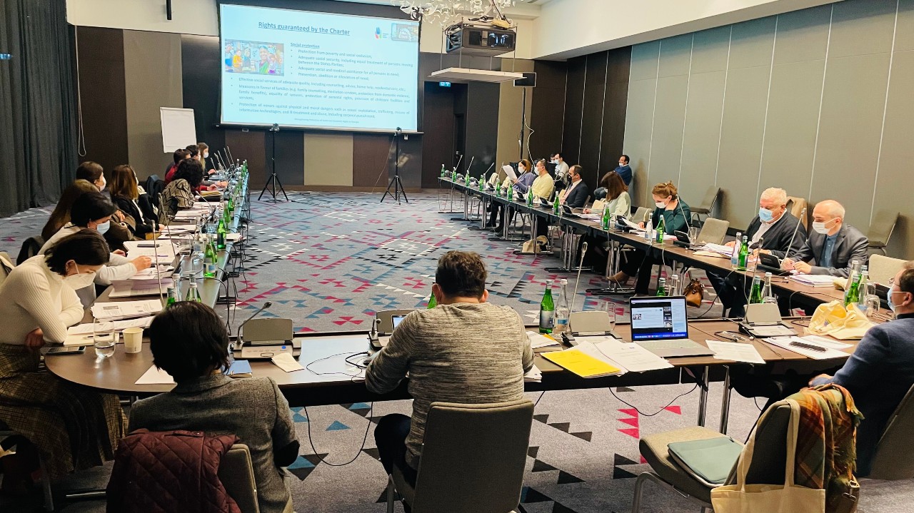 Atelier sur les dispositions non acceptées de la Charte sociale européenne vis-à-vis de la législation nationale en Géorgie