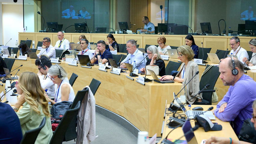 120e réunion plénière tenue à Strasbourg