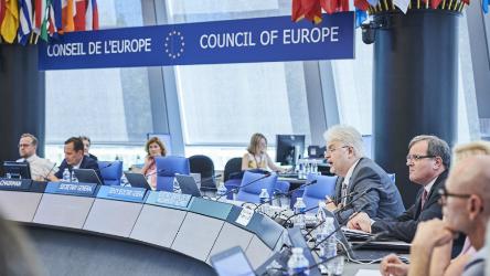 Le Président du CPT évoque auprès du Comité des Ministres du Conseil de l’Europe la nécessité d’agir davantage pour faire du continent européen un espace exempt de torture