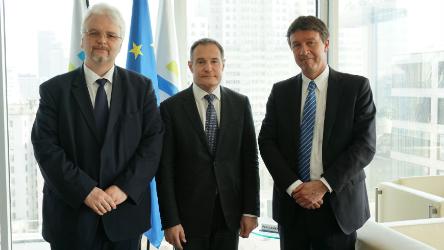 Rencontre du Président du CPT avec le Directeur de Frontex