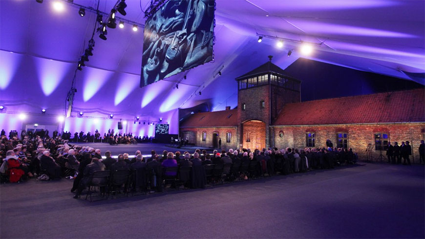 Le Conseil de l'Europe représenté par la Secrétaire Générale adjointe lors du 75ème anniversaire de la libération d'Auschwitz-Birkenau
