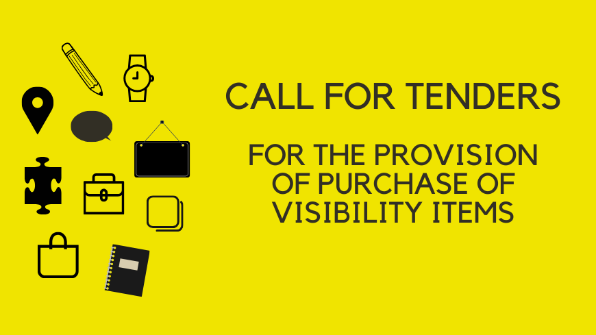 CALL FOR TENDERS - Visibility items for the Council of Europe Youth ...