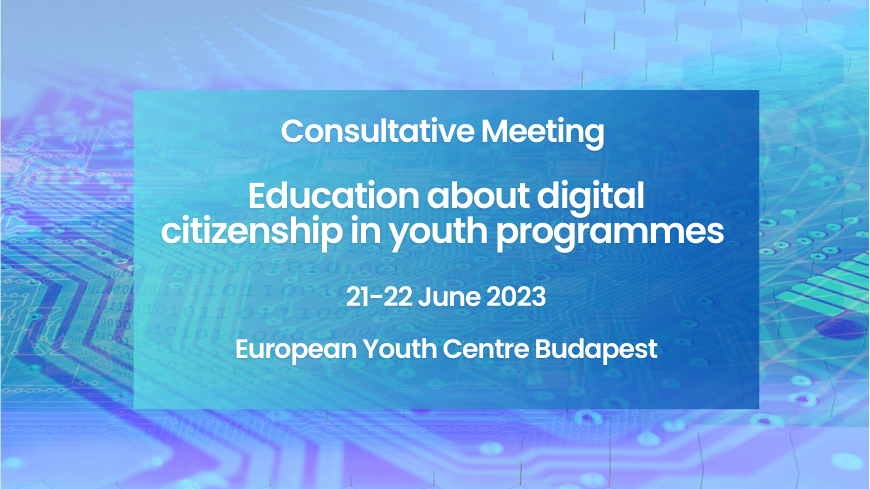 Education about Digital Citizenship in Youth programmes