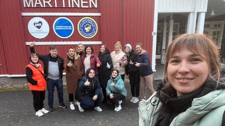 A study visit to Quality Label Youth Centre “Marttinen” in Finland