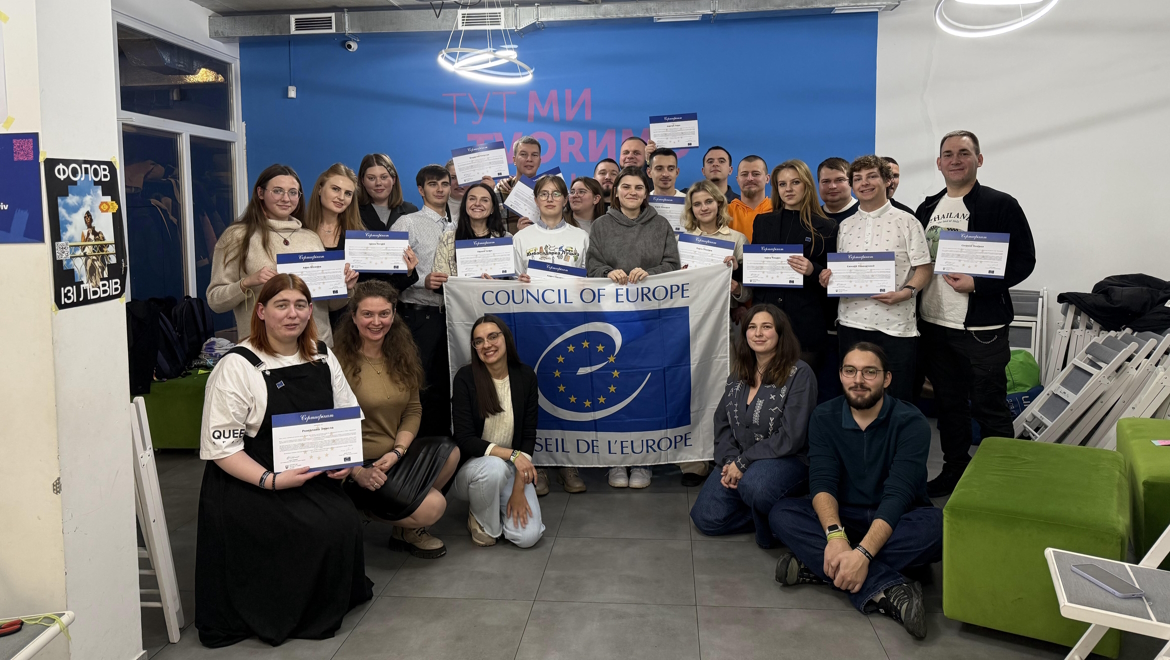 Youth for Democracy in Ukraine: A Team Has Been Trained to Multiply the Council of Europe’s Approaches