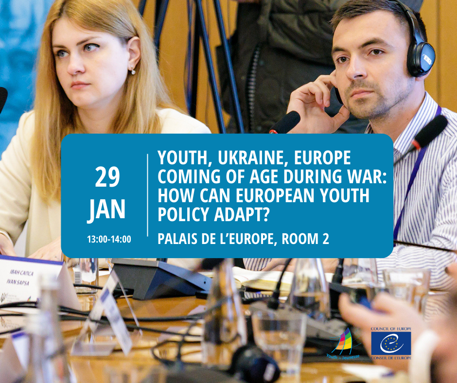Youth, Ukraine, Europe: Coming of Age during War. How can European youth policy adapt?
