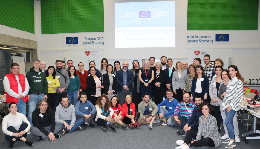 Strengthening co-operation and partnership for youth work in Georgia