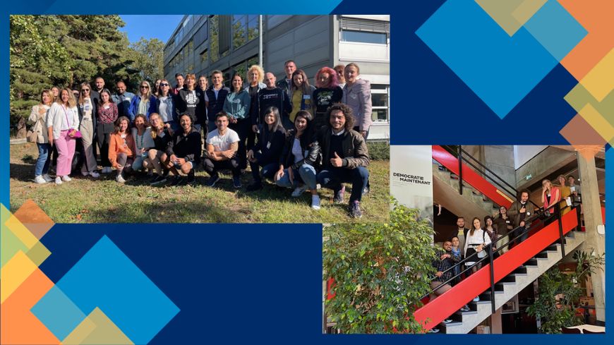 Bulgarian Youth Centres visit the EYC in Strasbourg