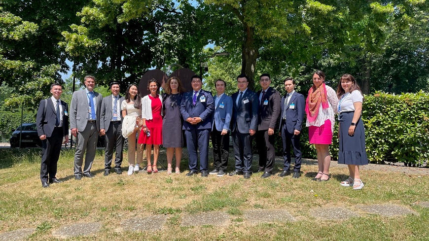 Visit of a delegation of Kazakhstan to the European Youth Centre