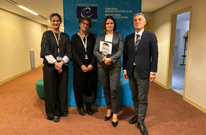 Council of Europe Youth Department presented democracy initiatives for Belarusian youth in meeting with Sviatlana Tsikhanouskaya