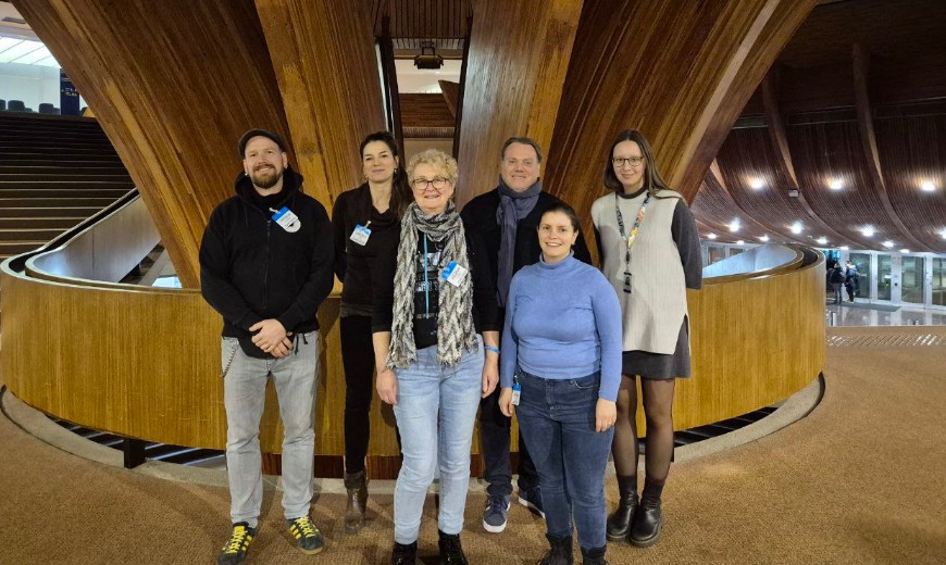 Solijugend Germany visit to the Council of Europe Youth Department