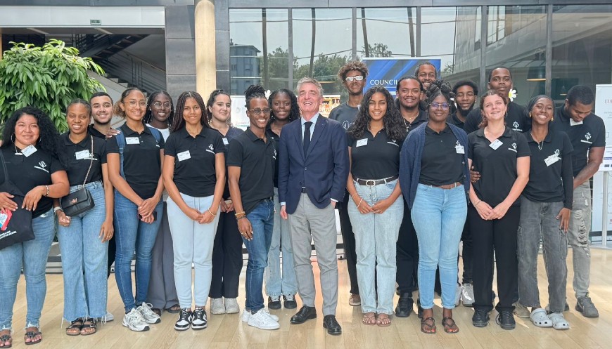 Delegation of NGO Energies Overseas exchange with the Council of Europe youth sector