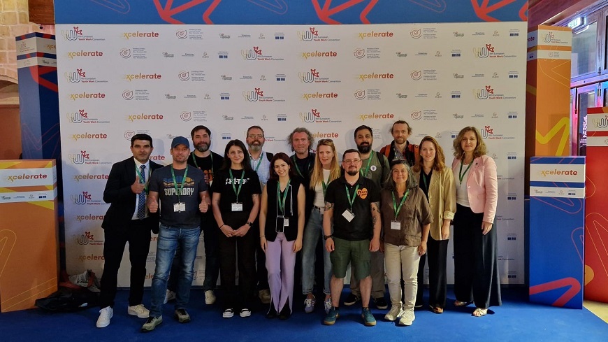 Quality Label delegation joins the 4th European Youth Convention in Malta