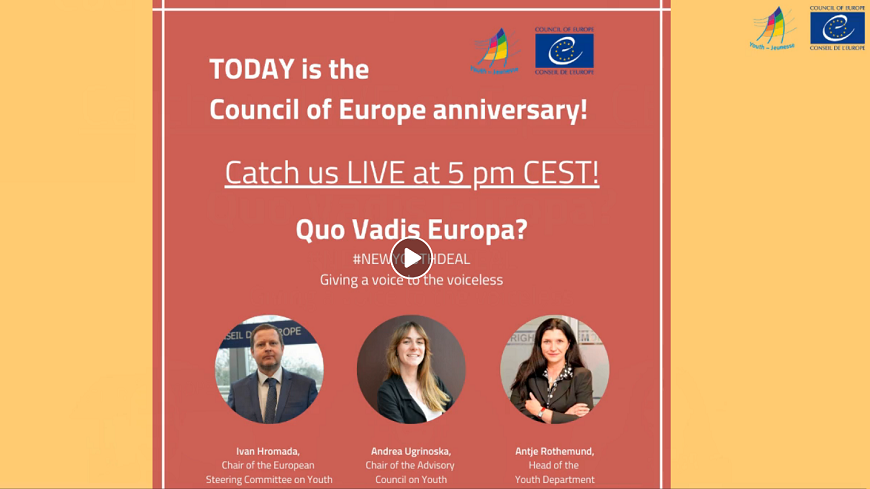 Quo Vadis Europa? Online debate 5 May 2020