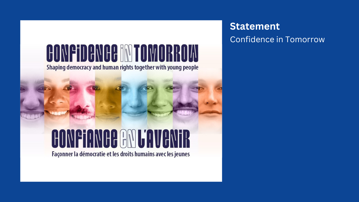 Confidence in Tomorrow