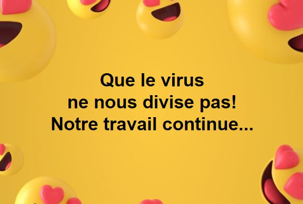 La santé d'abord, bien sûr. Mais le secteur jeunesse continue son travail