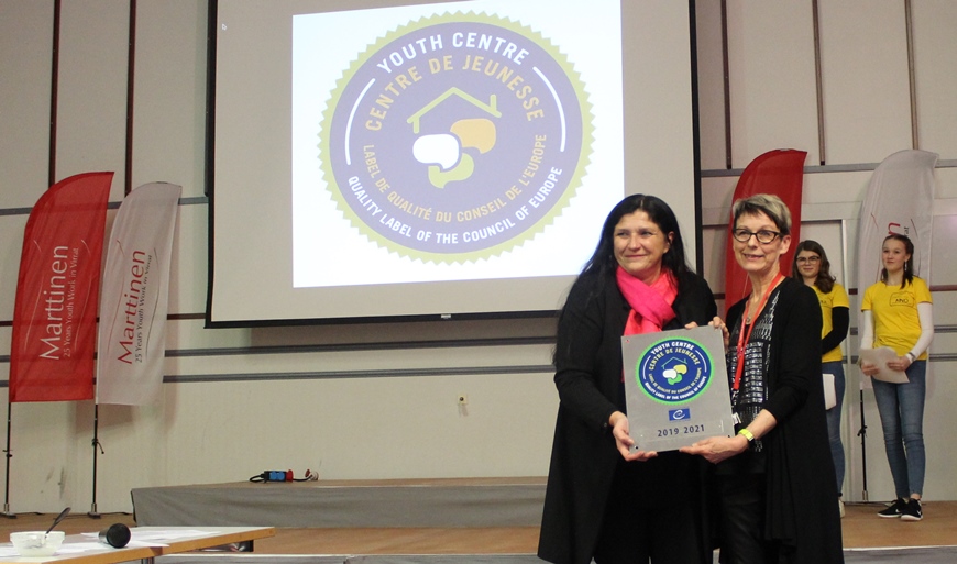 Marttinen Youth Centre in Finland awarded with the Council of Europe Quality Label for Youth Centres