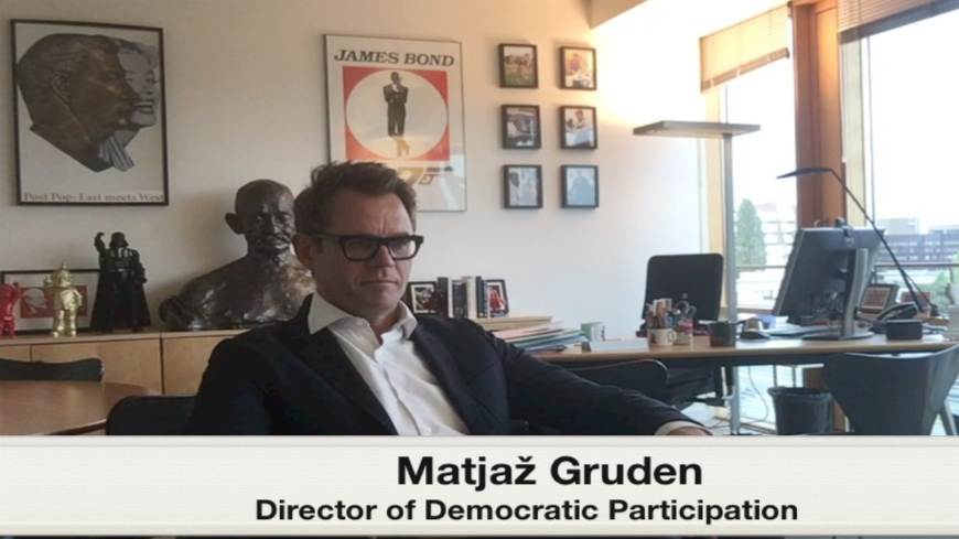 Think Youth interview with Matjaž Gruden, Director of Democratic Participation