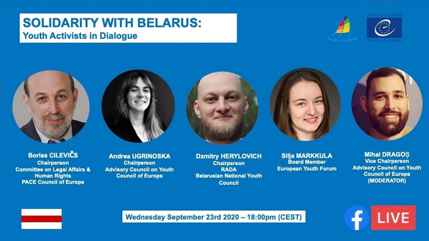 Solidarité avec le Bélarus – Jeunes militants en dialogue