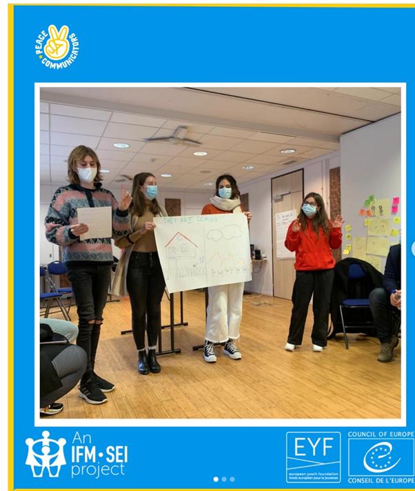 EYF funded youth projects in the spotlight: Peace Communicators, implemented by the International Falcon Movement Socialist Education International (IFM – SEI)