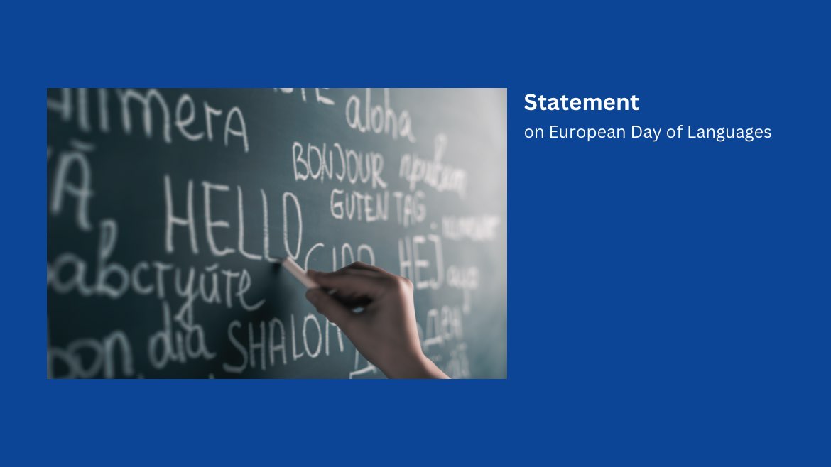 CCJ statement on the occasion of the European day of languages 2025
