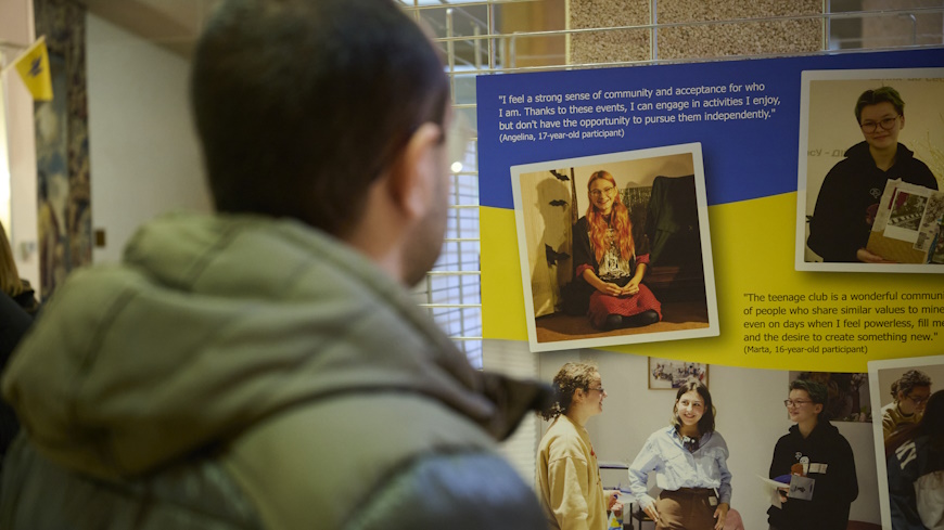 “Tales of the Brave”: exhibition about young people of Ukraine - opened at the Palais de l’Europe